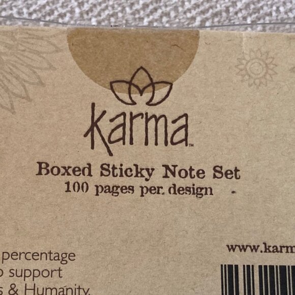 Karma Sticky Note Set “Rainbow” - Picture 3 of 9
